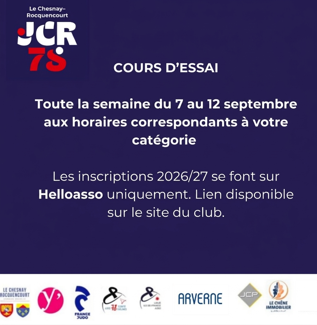 Cours d'essai septembre 2026