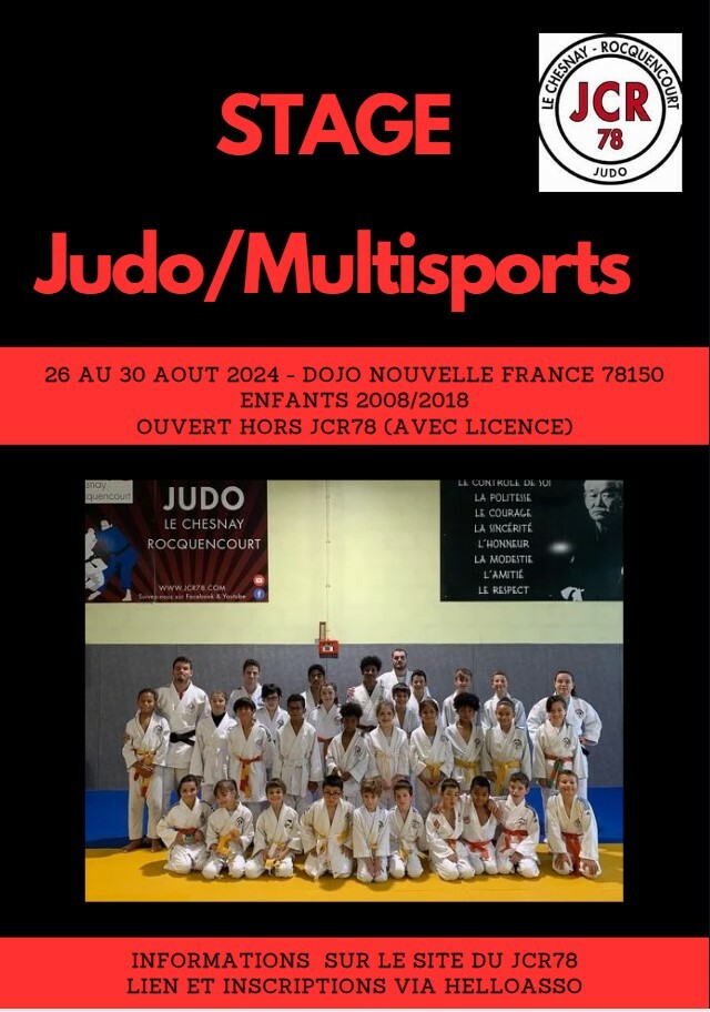 Stage Judo/multisport