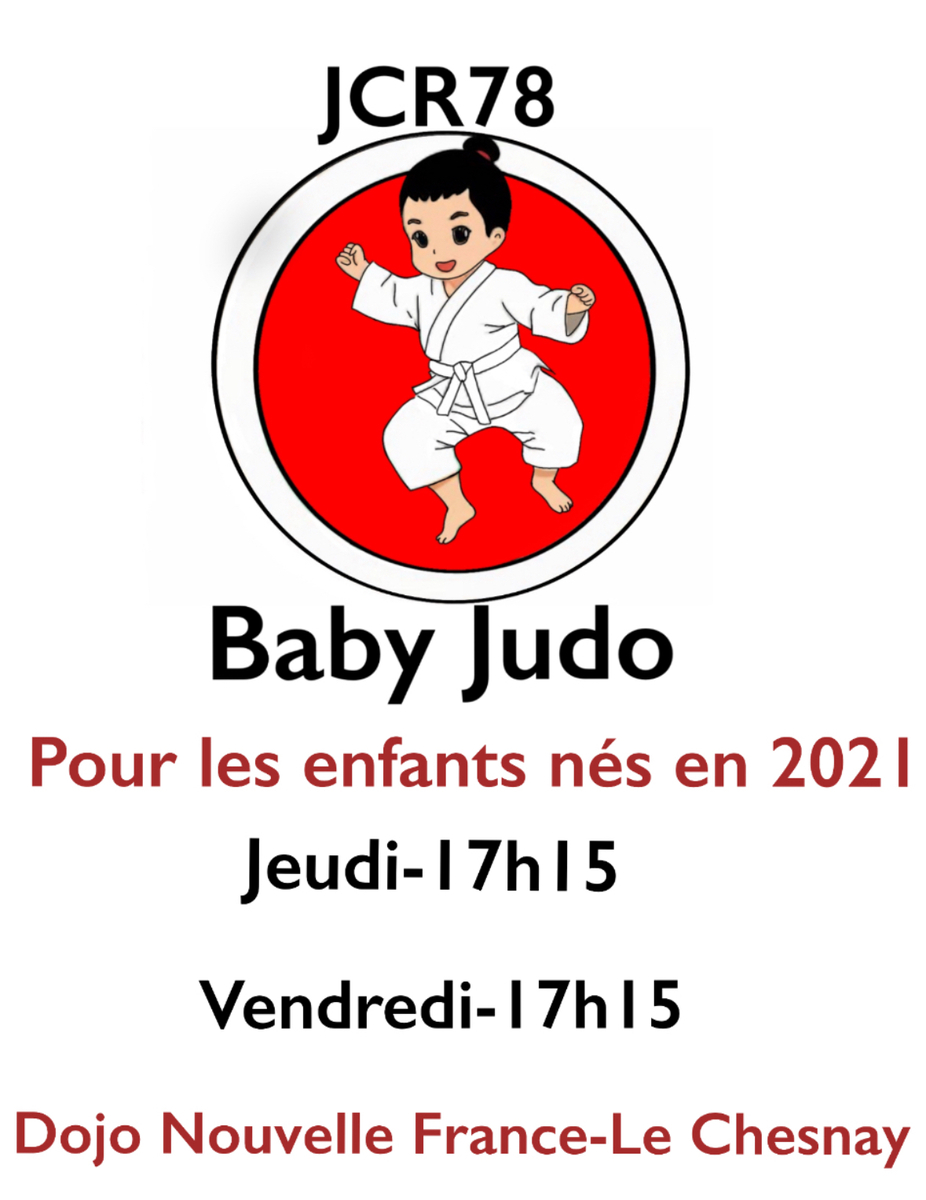 Baby Judo (Nouveau à la rentrée)