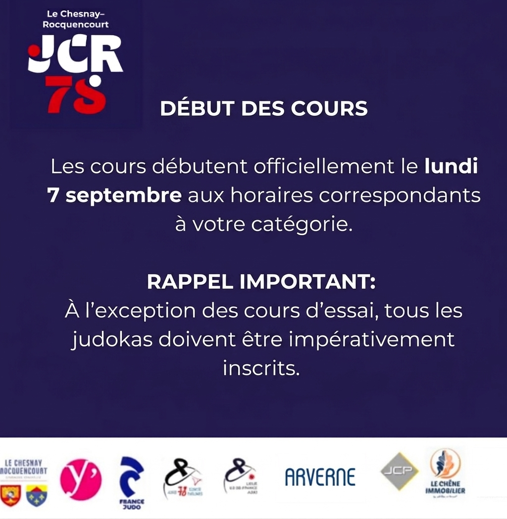 Debut des cours