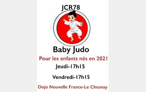 Baby Judo (Nouveau à la rentrée)